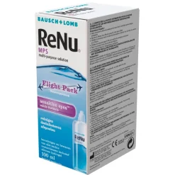 Bausch & Lomb ReNu MPS Sensitive Eyes Flightpack< Lenzenvloeistof|Mini Reisverpakkingen