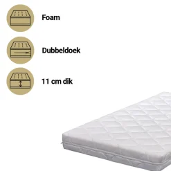 Best Sleep 80x160 Comfort Matras Kleuterbed< Babymatrassen