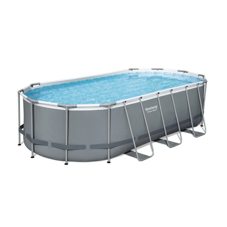 Power Steel ovalen opbouwzwembad|Bestway Clearance