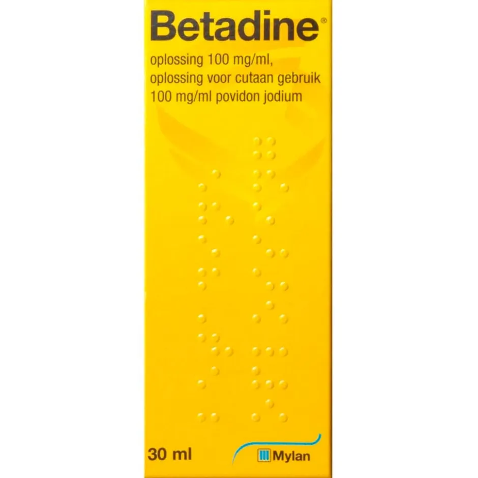 Oplossing met 100mg/ml Povidon Jodium|Betadine New
