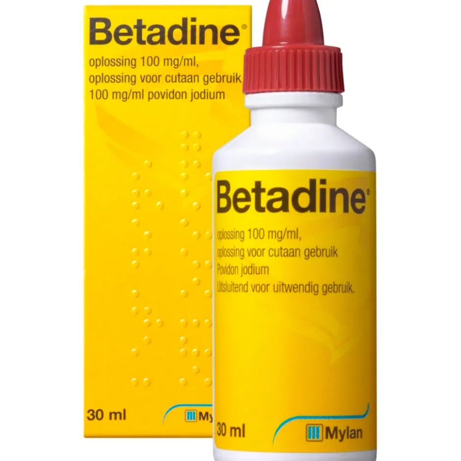 Oplossing met 100mg/ml Povidon Jodium|Betadine New
