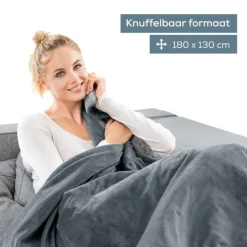 HD 75 Cosy Dark Grey Warmtedeken|Beurer Clearance