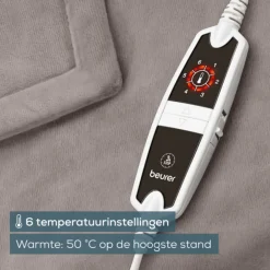 Beurer HD 150 XXL Cosy Taupe Warmtekussen< Warmteproducten|Slapen