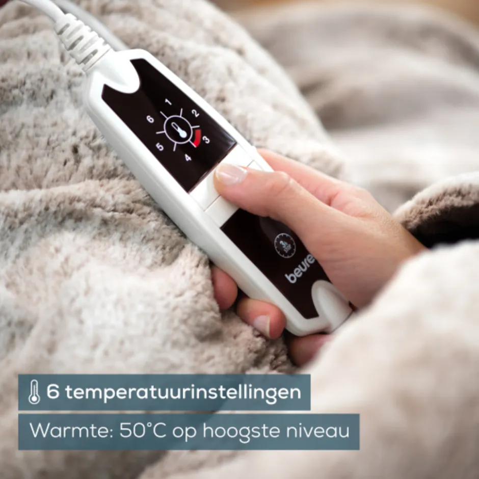 Beurer HD 150 XXL Nordic Taupe Warmtekussen< Slapen|Warmteproducten