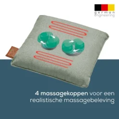 Beurer MG 139 Mint Elektrisch Massagekussen met warmte< Massageapparaten