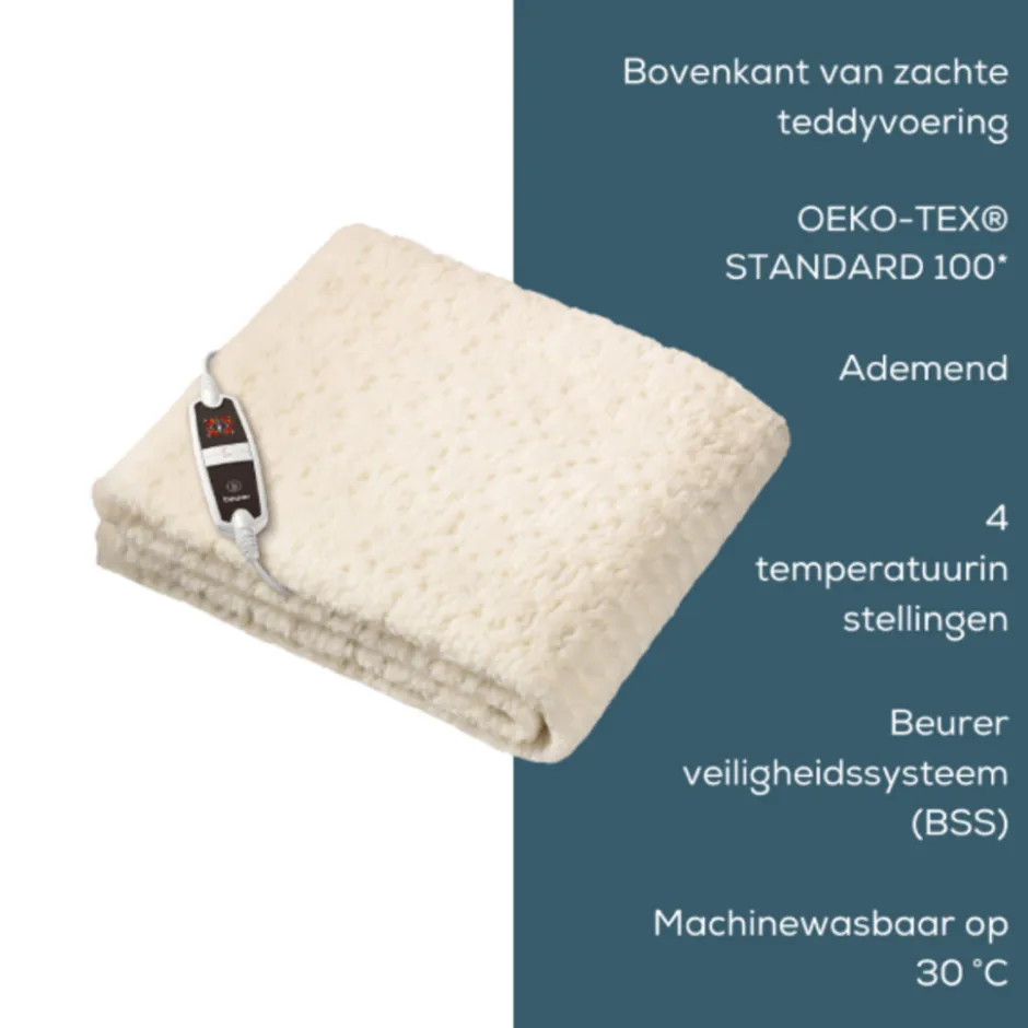 UB 53 Teddy Single Elektrische onderdeken|Beurer Clearance