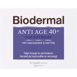 Anti Age 40+ Nachtcrème|Biodermal Discount
