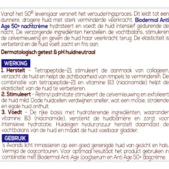 Biodermal Anti Age 50+ Nachtcrème< Nachtcreme