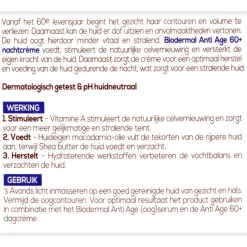 Anti Age 60+ Nachtcrème|Biodermal Best
