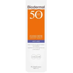 Anti Age SPF50+ Zonnecrème voor het Gezicht|Biodermal Discount