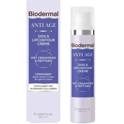 Biodermal Anti-Age Oog & Lipcountourcrème< Oogcreme
