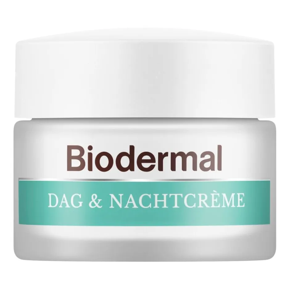 Biodermal Dag & Nachtcrème voor alle Huidtypen< Nachtcreme|Dagcreme
