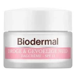 Biodermal Dagcrème voor de Droge en Gevoelige Huid< Dagcreme