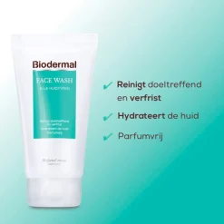 Face Wash Gezichtsreiniging voor alle Huidtypen|Biodermal Online