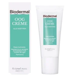 Biodermal Oogcrème voor alle Huidtypen< Oogcreme