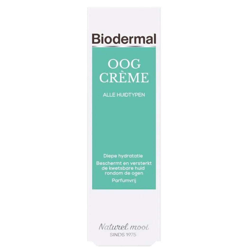Biodermal Oogcrème voor alle Huidtypen< Oogcreme