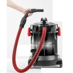 MultiClean 23L Nat/droog stofzuiger - 2026M Grijs - Rood|Bissell Best