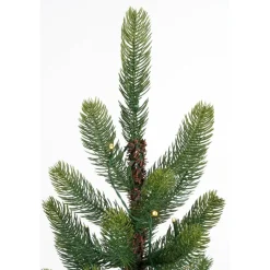 Black Box Trees Kunstkerstboompjes met krans verlicht< Kerstartikelen