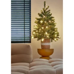 Black Box Trees Kunstkerstboom verlicht< Kerstartikelen