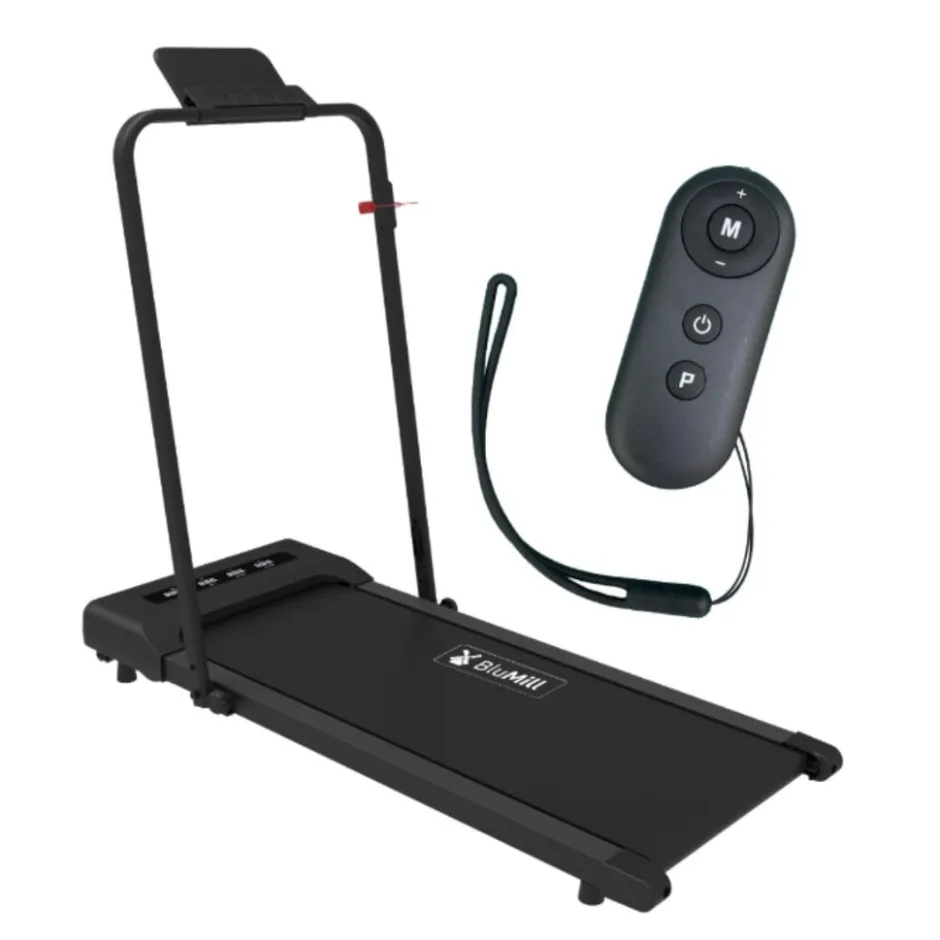 Blumill Loopband Inklapbaar Inc. Tablethouder en Fitness App< Fitnessapparaten
