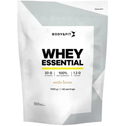 Body & Fit Whey Essential Vanilla Eiwitshake< Proteine Eiwit Poeders