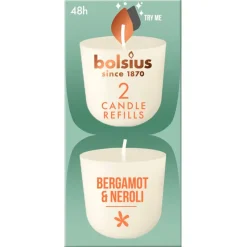 Bolsius Clean Light Bergamot & Neroli Navulling< Woonaccessoires