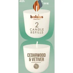 Clean Light Cederwood Navulling|Bolsius Outlet