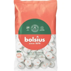 Bolsius 6-Uur Waxinelichtjes< Woonaccessoires
