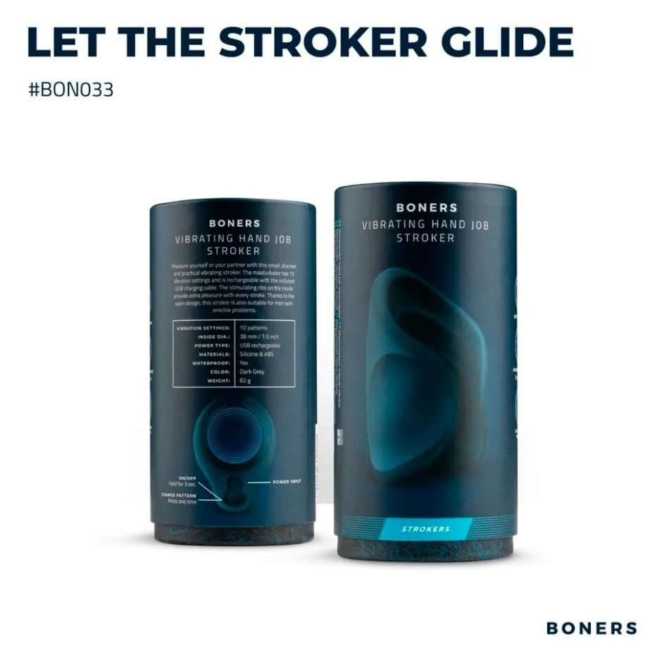 Boners Vibrating Handjob Stroker< Seksspeeltjes