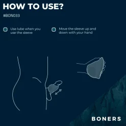 Boners Vibrating Handjob Stroker< Seksspeeltjes