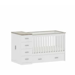 Combi Ledikant Memphis Met Matras|Born Lucky Clearance