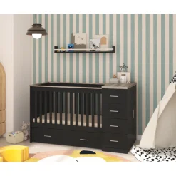 Combi Ledikant Memphis Eiken|Born Lucky New