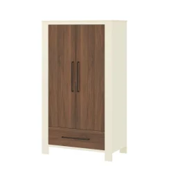 Born Lucky Kledingkast Dallas Walnut< Kledingkasten
