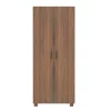 Born Lucky Kledingkast Roan Walnut< Kledingkasten
