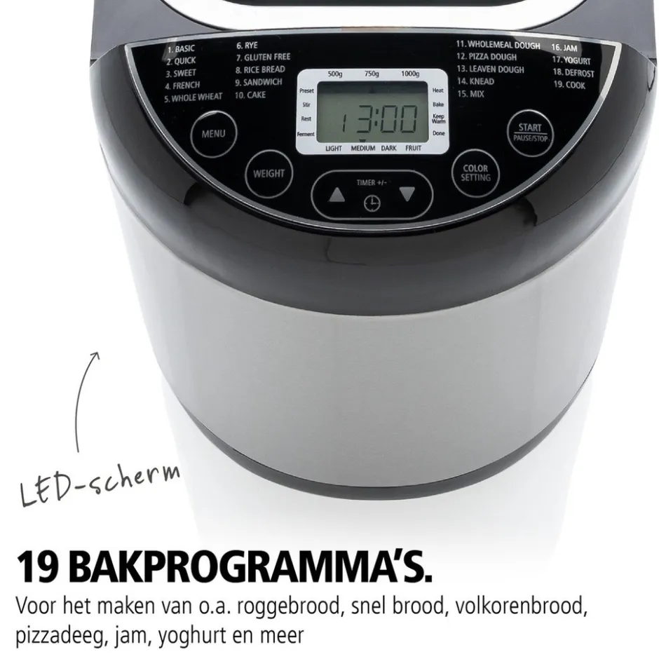 Broodbakmachine BBEK1114|Brabantia Hot