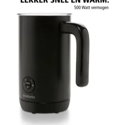Brabantia Elektrische Melkopschuimer BBEK1047< Melkopschuimers