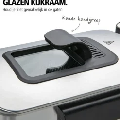 Brabantia Frituurpan RVS BBEK1130< Frituurpannen En Airfryers