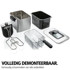 Brabantia Frituurpan RVS BBEK1130< Frituurpannen En Airfryers