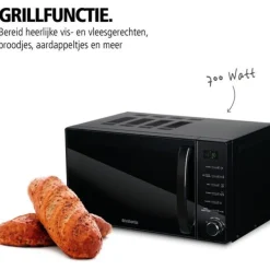 Brabantia Magnetron met Grillfunctie BBEK1145DG< Verrassend Elektronica|Ovens En Magnetrons