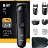 Braun Series 5 MGK5540 9-in-1 Verzorgingsset<Heren Multigroomers