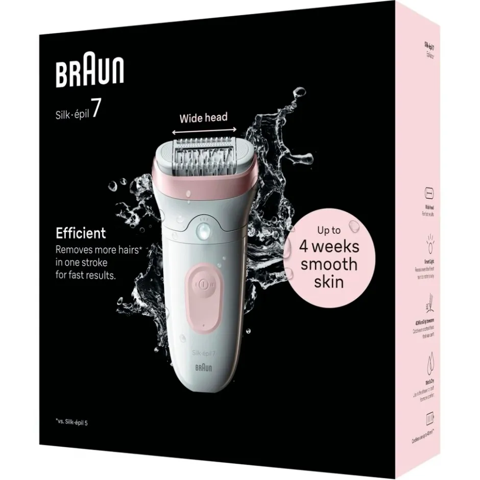 Silk-épil 7 Wet & Dry Epilator|Braun Online