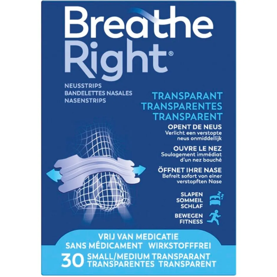 Gevoelige Huid Neusstrips|Breathe Right Sale