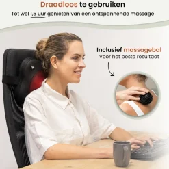 BrellaVio Draadloos Massagekussen + Massagebal|Overig Clearance