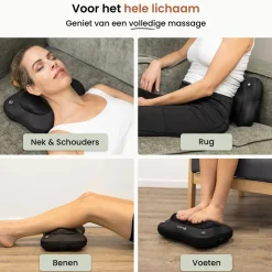 BrellaVio Draadloos Massagekussen + Massagebal|Overig Clearance