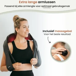 Overig BrellaVio XL Draadloos Massagekussen + Massagebal< Massageapparaten
