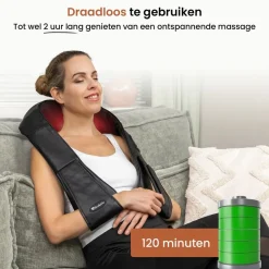 Overig BrellaVio XL Draadloos Massagekussen + Massagebal< Massageapparaten