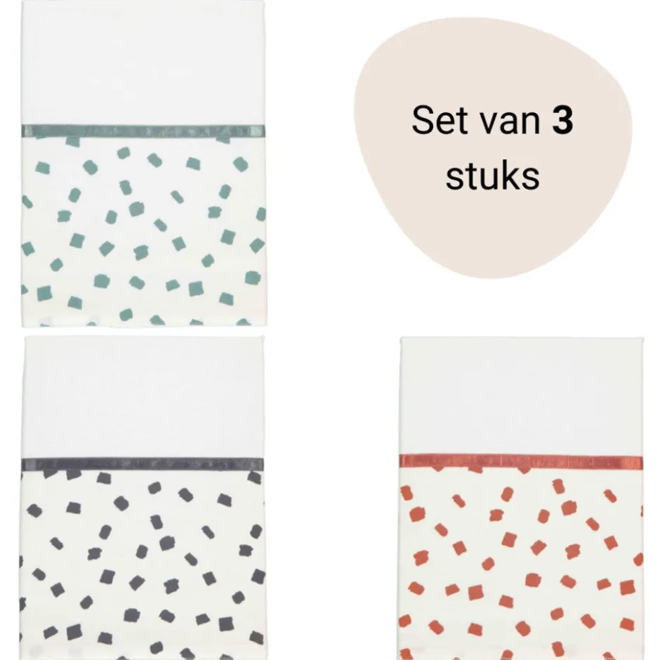 Briljant Baby 75x100 Wieg Laken Set< Baby Beddengoed