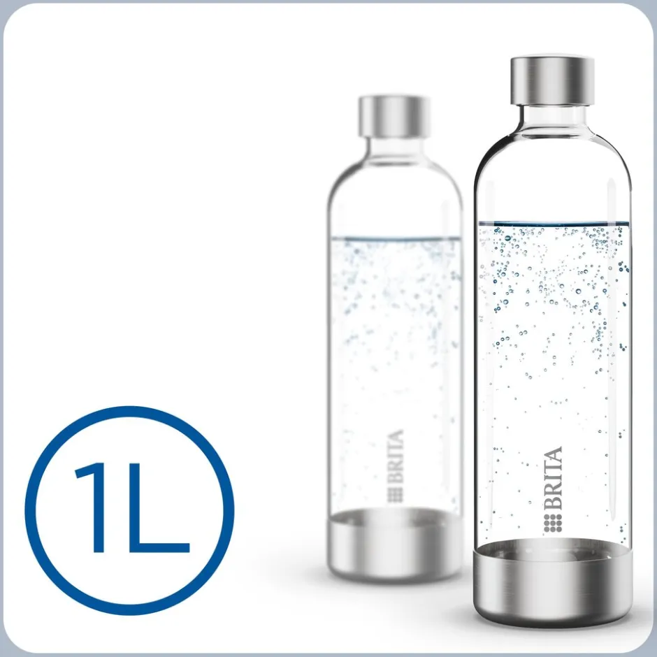 SodaONE PET Fles Set van 2 Single Unit|BRITA