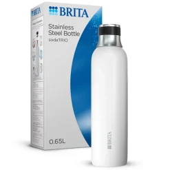 SodaTRIO RVS Kleine Fles Wit Single Unit|BRITA Online