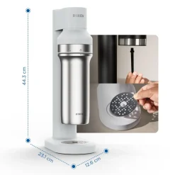 BRITA SodaTRIO Wit Single Unit< Keuken